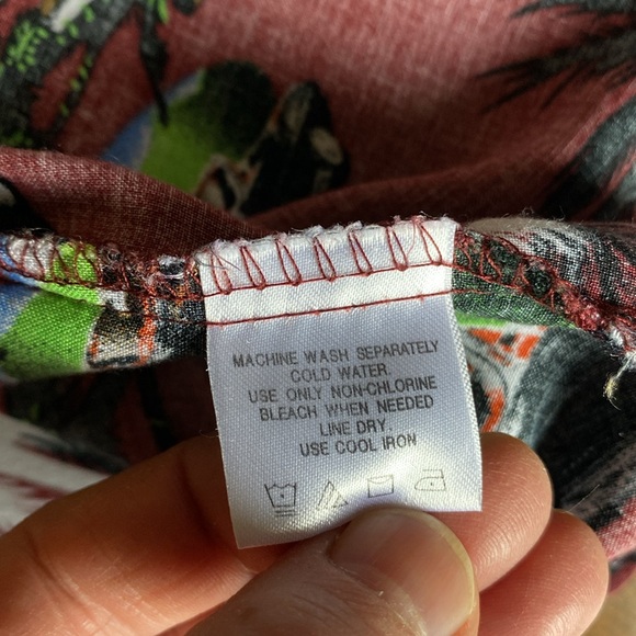 PURITAN Hawaiian Shirt 100% Rayon Size XLT/1X - Picture 6 of 11